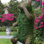 A Bear-Shaped Topiary Makes a Great Addition to Your Garden Furniture
