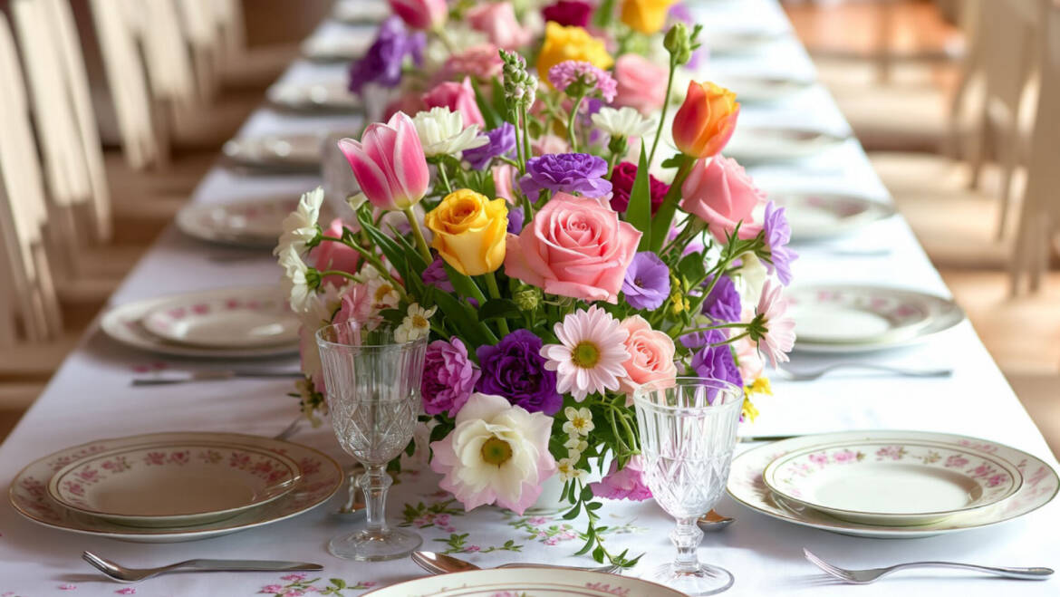 Tablescaping with Florals: Hosting the Perfect Spring Dinner Party