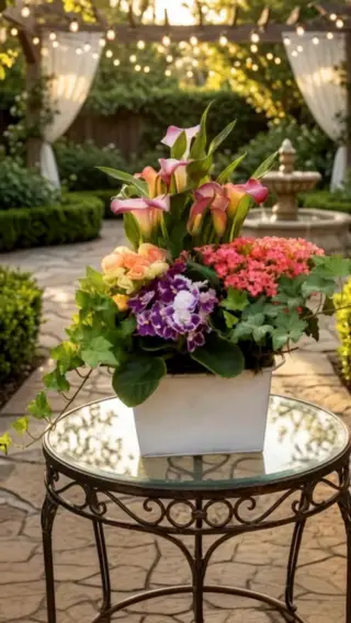 large indoor plant low light ZZ Plant - Large (2-3' tall) Cement Grey Planter main image 0